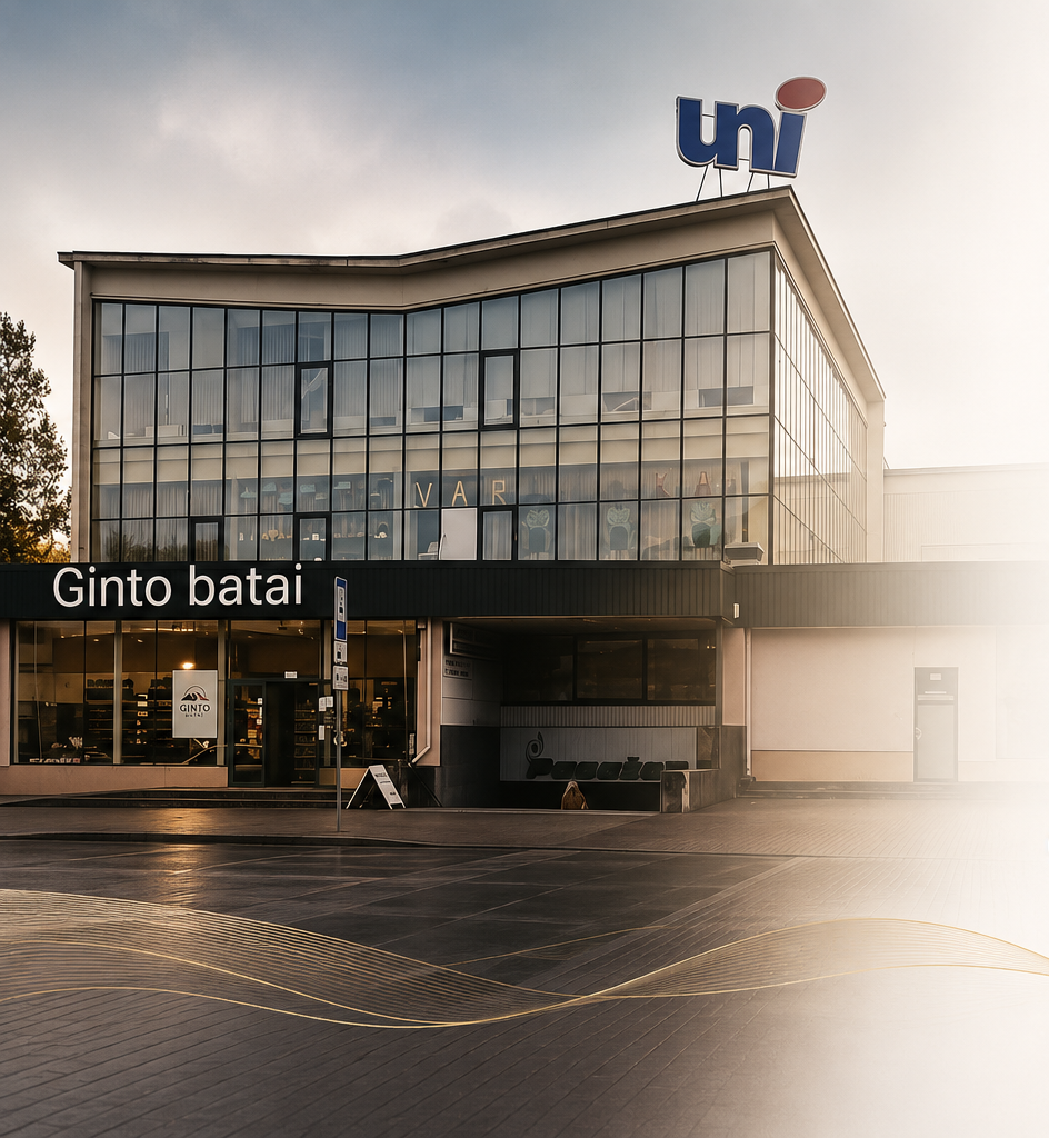 ginto baldai
